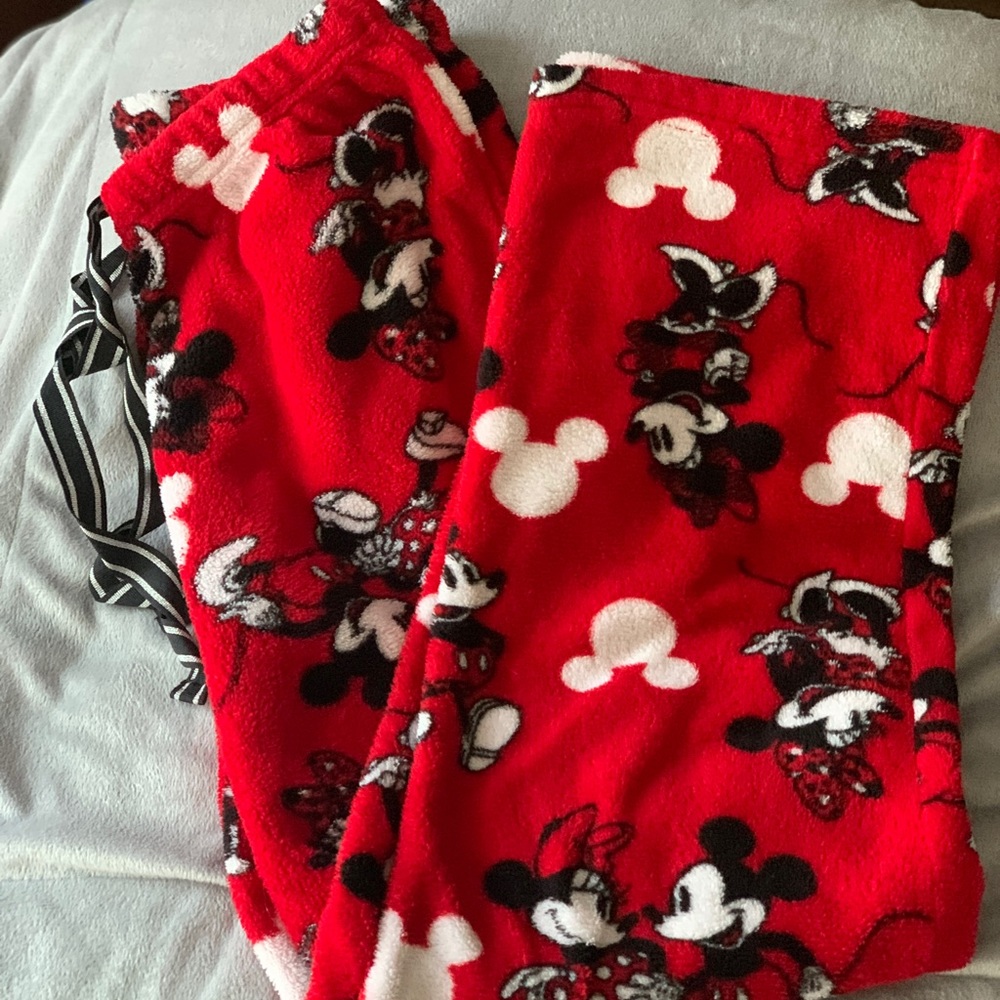 Disney Mickey/Minnie PJ pants